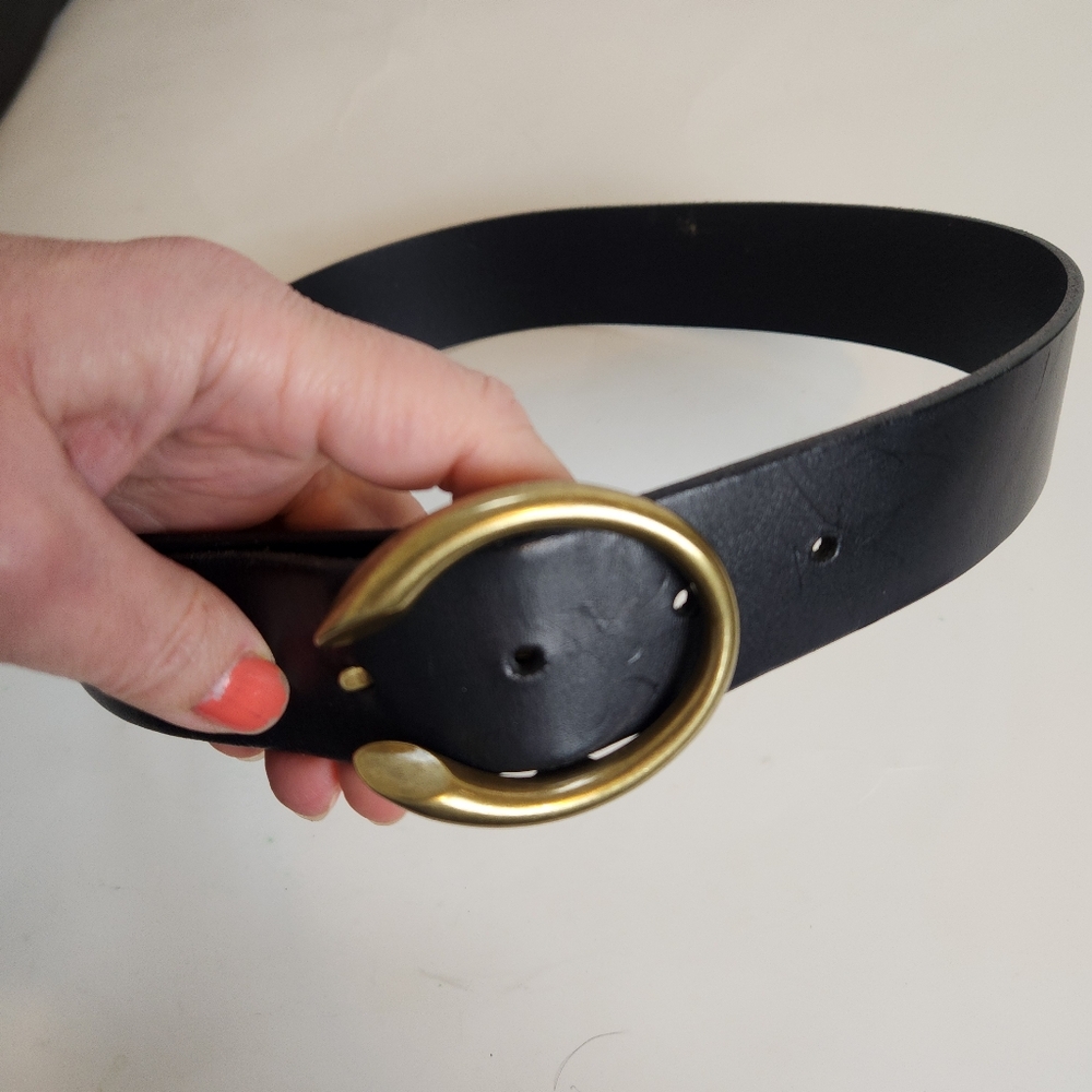 Aritzia auxiliary black belt size XXS in VGUC - Picture 2 of 9